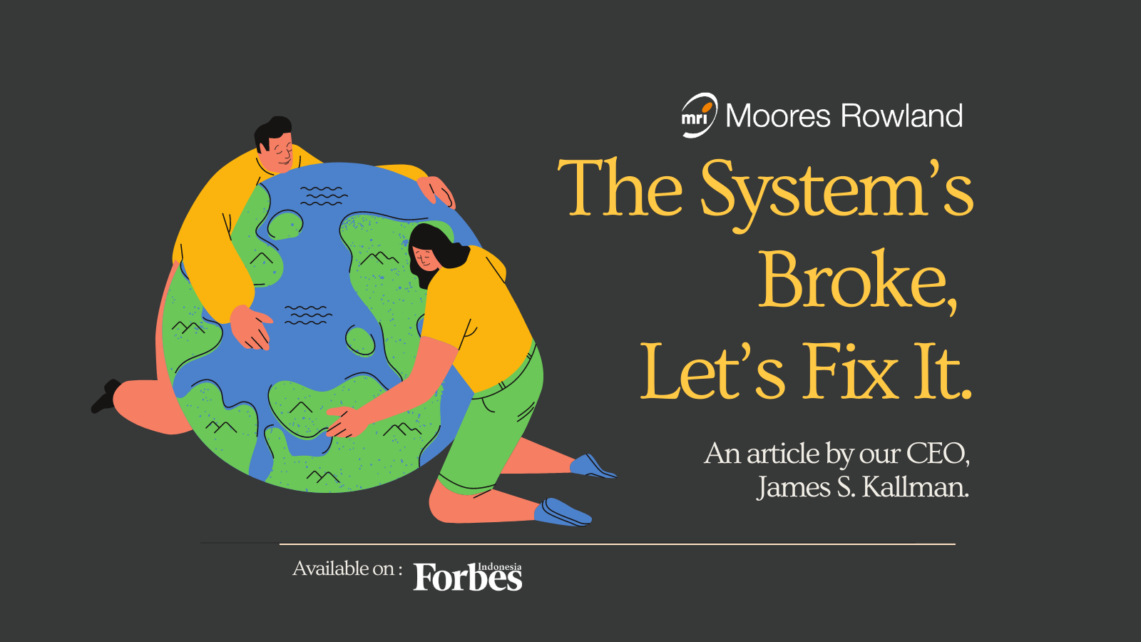 The Systemâ€™s Broke, Letâ€™s Fix It