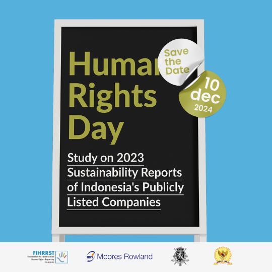 Human Rights Day: Study on 2023 Sustainability Reports of Indonesia’s Public Companies